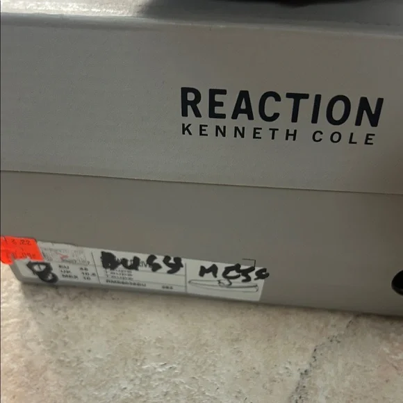 Kenneth Cole Reaction Dark Brown Leather Loafers New - Picture 5 of 5